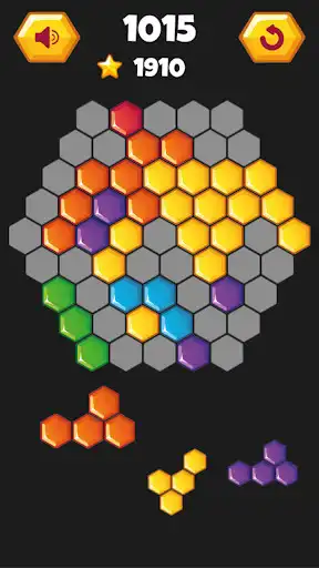 Play Hexagon Pals - Fun Puzzles as an online game Hexagon Pals - Fun Puzzles with UptoPlay