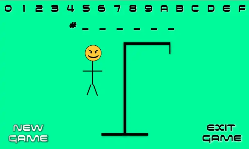 Play Hexa Hangman as an online game Hexa Hangman with UptoPlay