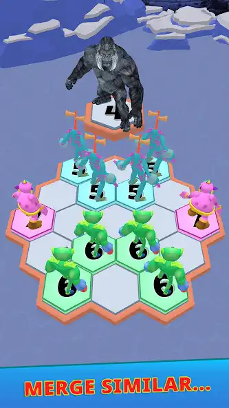 Play Hexa Monster Merge  and enjoy Hexa Monster Merge with UptoPlay