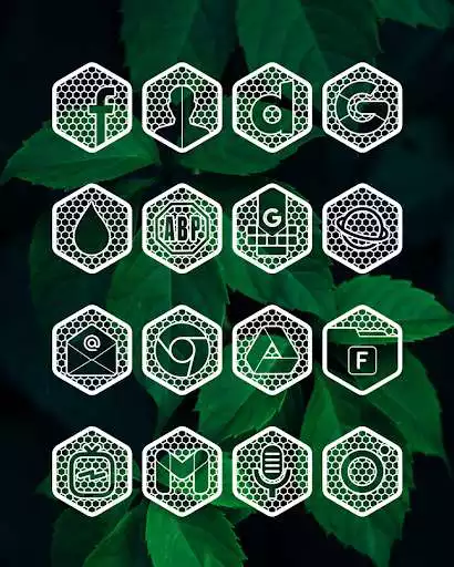 Play Hexanet White - Icon Pack as an online game Hexanet White - Icon Pack with UptoPlay