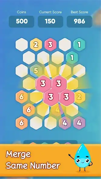 Play Hexa Puzzle - Merge Block as an online game Hexa Puzzle - Merge Block with UptoPlay