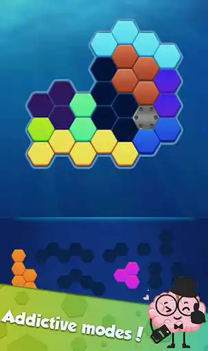 Play Hexa Puzzle: Triangle Block  and enjoy Hexa Puzzle: Triangle Block with UptoPlay