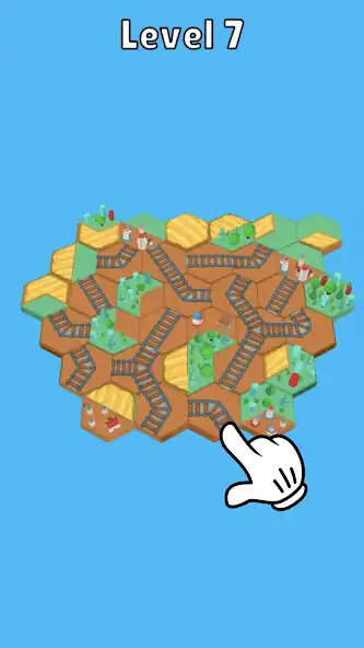 Play Hexa Rail Puzzle  and enjoy Hexa Rail Puzzle with UptoPlay