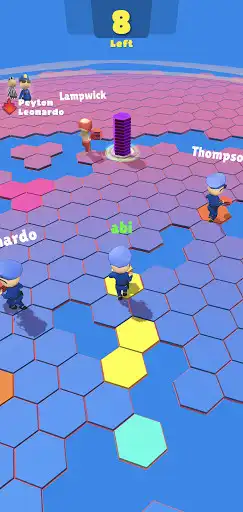 Play Hexa Run IO as an online game Hexa Run IO with UptoPlay