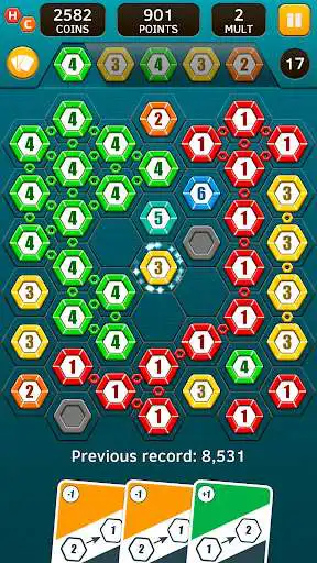 Play Hex Chains as an online game Hex Chains with UptoPlay