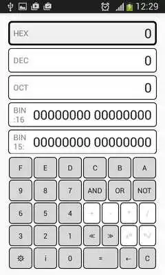 Play Hex Dec Bin Programmers XCalc