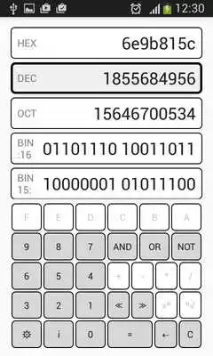Play Hex Dec Bin Programmers XCalc