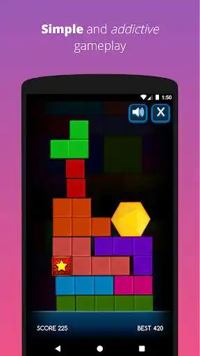 Play Hexfall as an online game Hexfall with UptoPlay