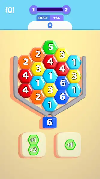 Play Hex Match Merge as an online game Hex Match Merge with UptoPlay