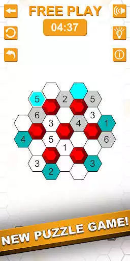 Play Hexoku - Puzzle Game  and enjoy Hexoku - Puzzle Game with UptoPlay