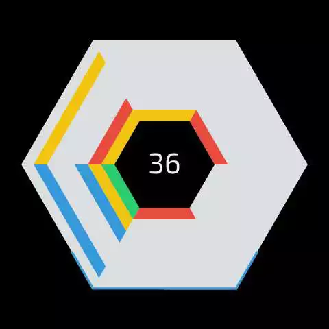 Play Hextris Wearable  and enjoy Hextris Wearable with UptoPlay