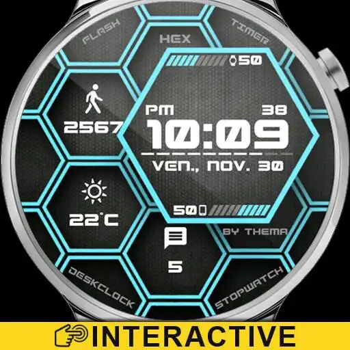 Play Hex Watch Face Clock Widget APK Play Hex Watch Face Clock Widget APK