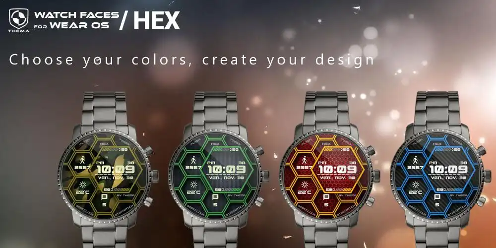 Play Hex Watch Face  Clock Widget as an online game Hex Watch Face  Clock Widget with UptoPlay