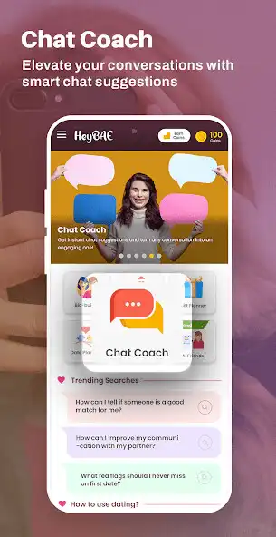 Play HeyBAE - AI Wingmate as an online game HeyBAE - AI Wingmate with UptoPlay