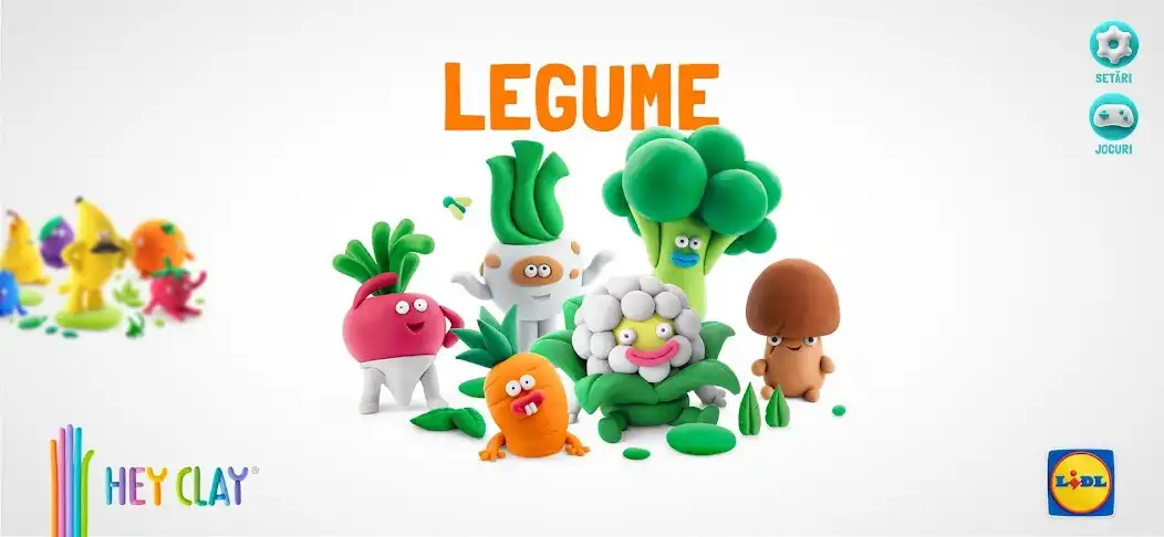 Play HEY CLAY - LIDL ROMANIA PROMO as an online game HEY CLAY - LIDL ROMANIA PROMO with UptoPlay