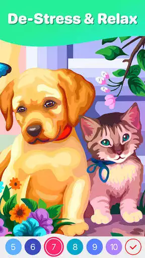 Play Hey Color Paint by Number Art as an online game Hey Color Paint by Number Art with UptoPlay