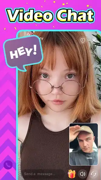 Play Hey - Meet  Talk to Strangers  and enjoy Hey - Meet  Talk to Strangers with UptoPlay