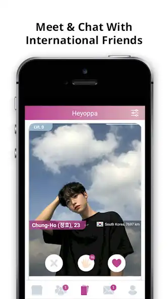 Play Heyoppa - Meet Korean friends  and enjoy Heyoppa - Meet Korean friends with UptoPlay