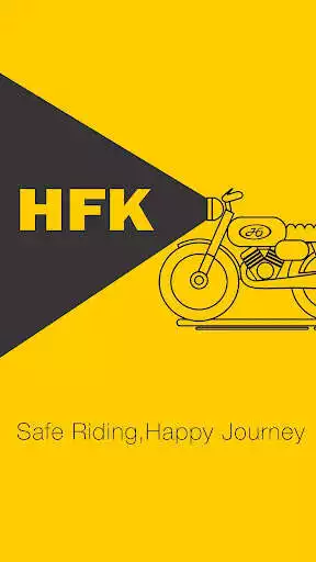 Play HFK motorcycle dvr dash camera