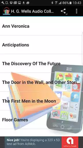 Play H. G. Wells Audio Collection  and enjoy H. G. Wells Audio Collection with UptoPlay