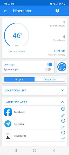 Play Hibernator : Force Stop Apps  and enjoy Hibernator : Force Stop Apps with UptoPlay
