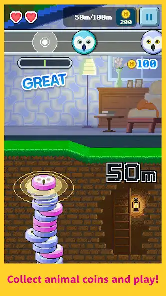 Play HiCoin: Infinite Stack as an online game HiCoin: Infinite Stack with UptoPlay