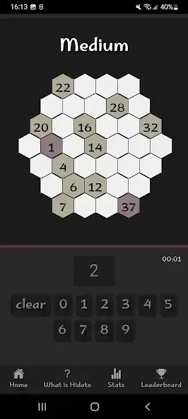 Play Hidato Puzzle as an online game Hidato Puzzle with UptoPlay