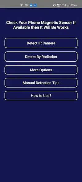 Play Hidden Camera Detector - Detect IR Camera  and enjoy Hidden Camera Detector - Detect IR Camera with UptoPlay