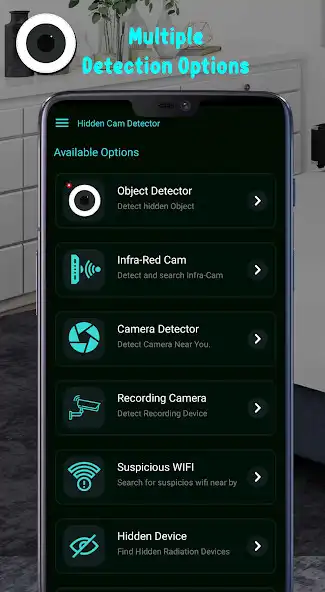 Play Hidden Camera Detector: Spy c as an online game Hidden Camera Detector: Spy c with UptoPlay