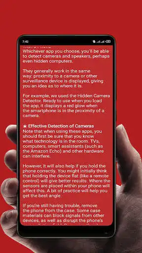 Play Hidden Camera Finder: anti spy  and enjoy Hidden Camera Finder: anti spy with UptoPlay