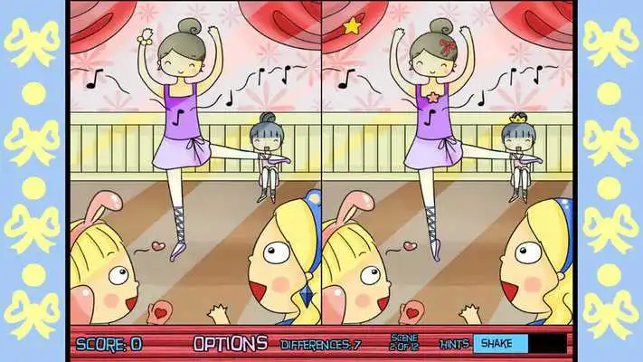 Play Hidden Difference Emma Ballet