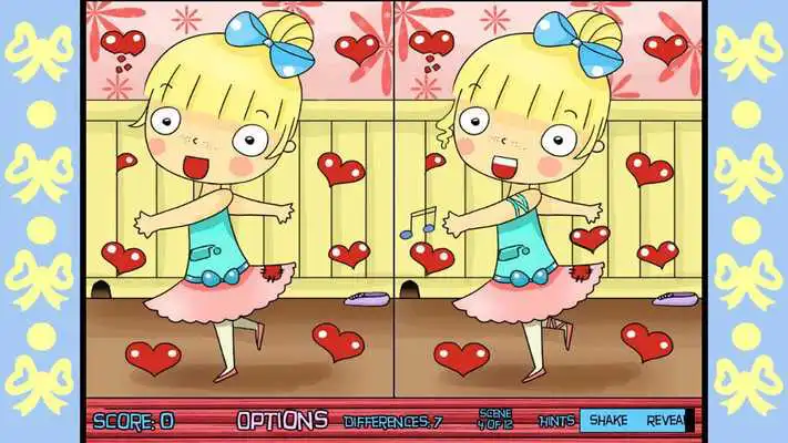 Play Hidden Difference Emma Ballet