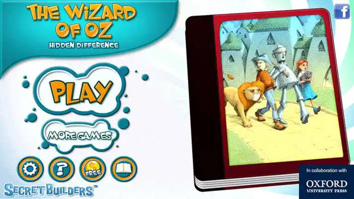 Play Hidden Difference FREE Wiz Oz