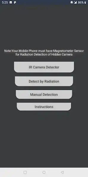 Play Hidden IR Camera Detector  and enjoy Hidden IR Camera Detector with UptoPlay