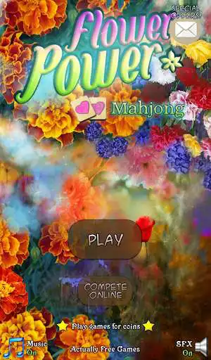 Play Hidden Mahjong: Flower Power  and enjoy Hidden Mahjong: Flower Power with UptoPlay