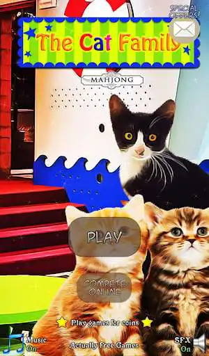 Play Hidden Mahjong: The Cat Family  and enjoy Hidden Mahjong: The Cat Family with UptoPlay