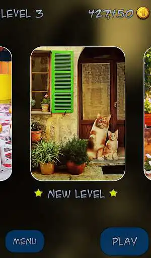 Play Hidden Mahjong: The Cat Family as an online game Hidden Mahjong: The Cat Family with UptoPlay