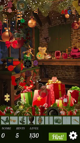 Play Hidden Object Christmas - Santas Village  and enjoy Hidden Object Christmas - Santas Village with UptoPlay