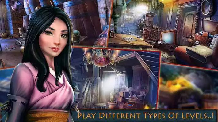 Play hidden object: forsaken house