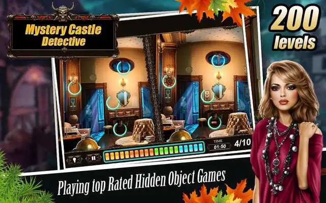Play Hidden Object Games 200 Levels : Mystery Castle
