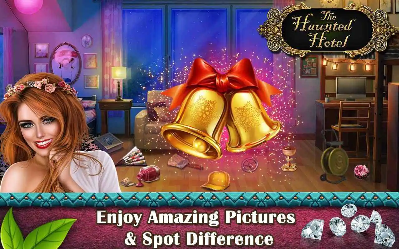 Play Hidden Object Games 200 Levels : The Hunted Hotel