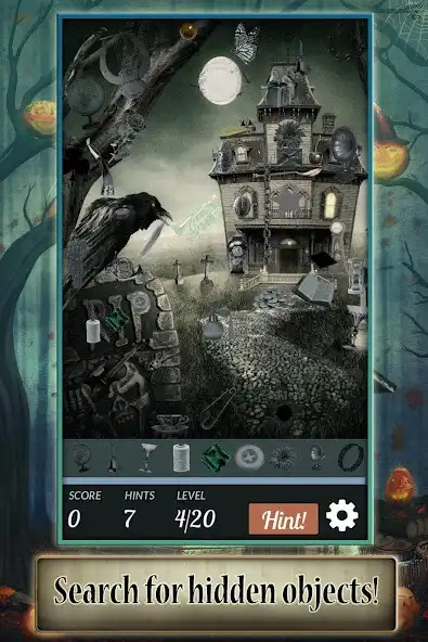 Play Hidden Object: Halloween House  and enjoy Hidden Object: Halloween House with UptoPlay