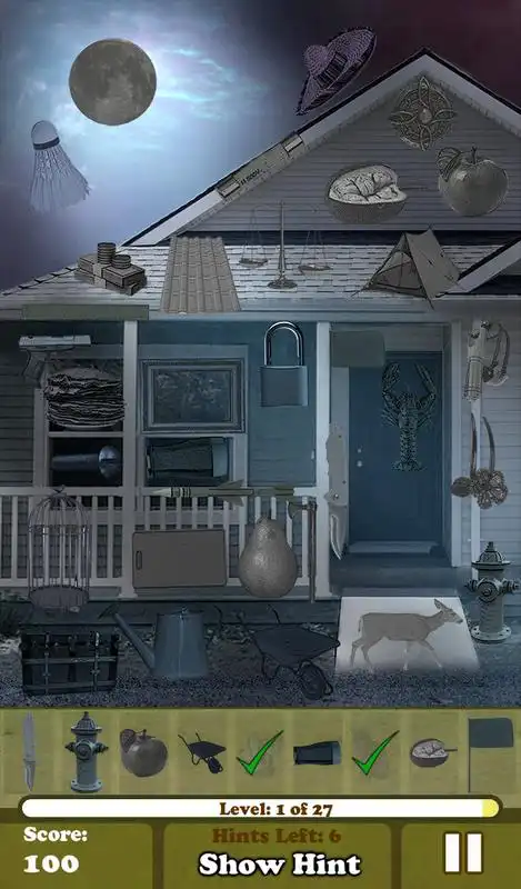 Play Hidden Object: Haunted House 4