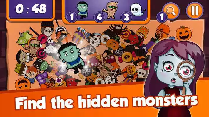 Play Hidden object mystery monsters