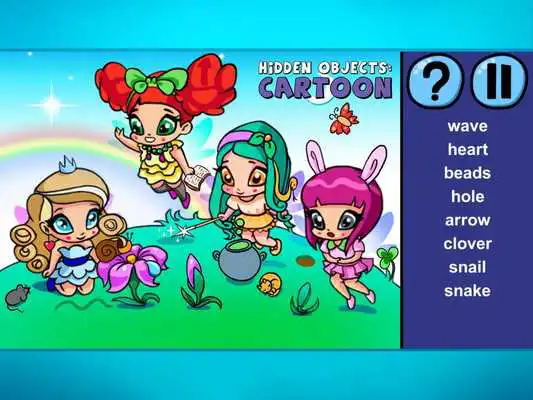 Play Hidden Objects: Cartoons