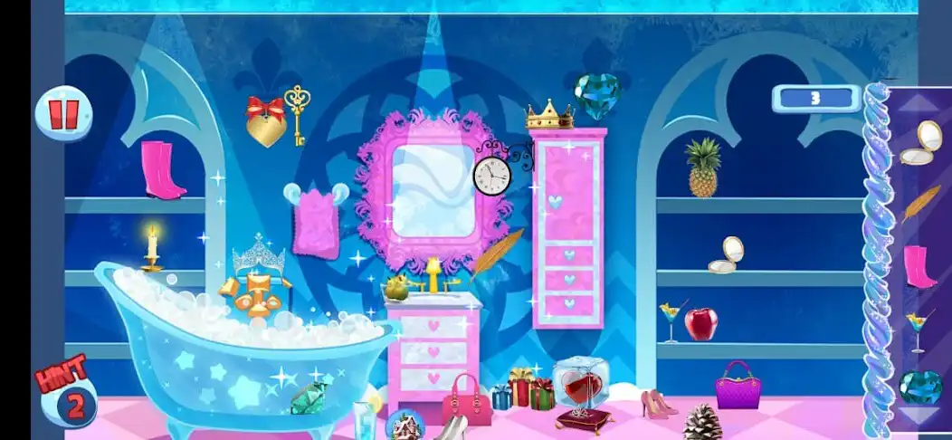 Play Hidden Objects -Frozen Princes  and enjoy Hidden Objects -Frozen Princes with UptoPlay
