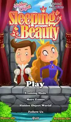 Play Hidden Object: Sleeping Beauty as an online game Hidden Object: Sleeping Beauty with UptoPlay