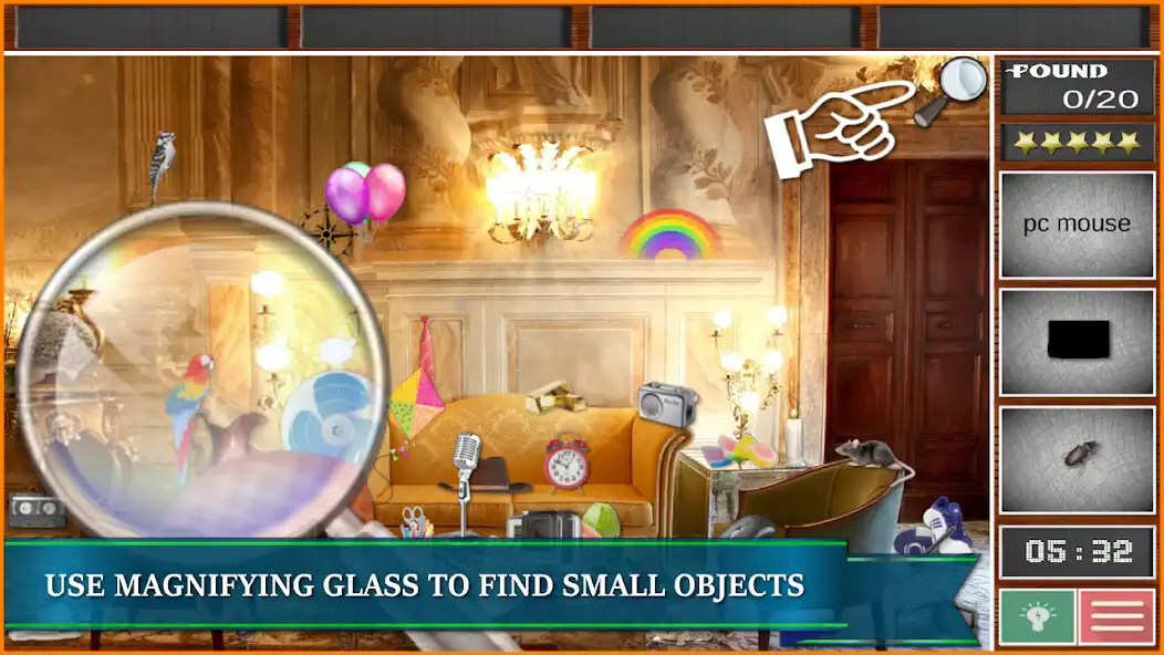 Play Hidden Objects Mansion as an online game Hidden Objects Mansion with UptoPlay
