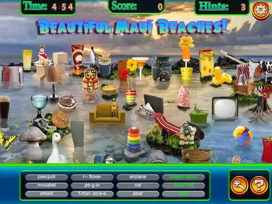 Play Hidden Objects Maui Vacation