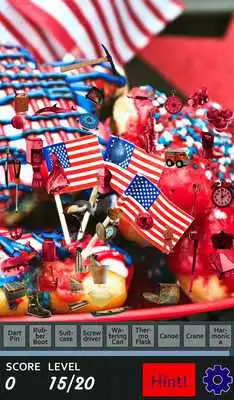 Play Hidden Object: Stars  Stripes